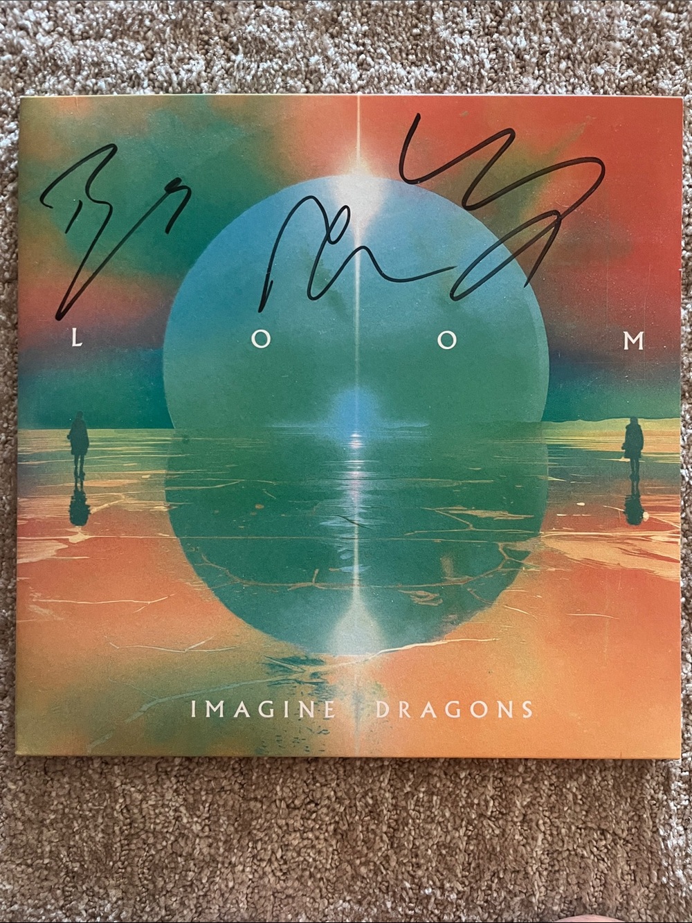Imagine Dragons Autographed "LOOM" Album